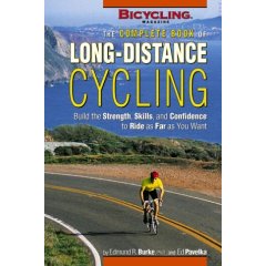 Long distance cycling book by Ed Burke & Ed Pavelka.