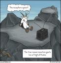 The true reason why mountain goats live at high altitude!