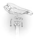 How to correctly adjust your bicycle saddle.