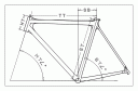How to measure a bike frame.