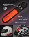 Fluorescent glow in the dark helmetmarker by Niteize