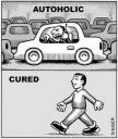 Successful man doesnâ€™t drive a car or commute, he exercises by walking, jogging or biking.