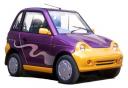 Electric REVA Car. Zero Emmision Vehicle (ZEV)