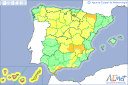 Extreme wind alert issued for Tenerife, 29th November 2010.