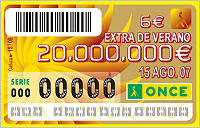 once summer lottery coupon draw twenty million euro
